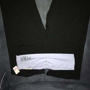 PINK - Victoria’s Secret NWT boot cut yoga pants